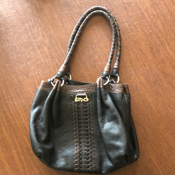 Gorgeous Brighton black and brown leather purse with beautiful lining. - Picture 3 of 4